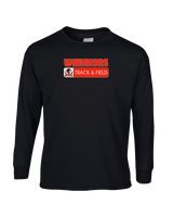 Black Hawk HS Track & Field Pennant - Cotton Longsleeve