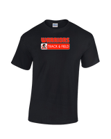 Black Hawk HS Track & Field Pennant - Cotton T-Shirt