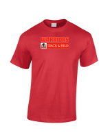 Black Hawk HS Track & Field Pennant - Cotton T-Shirt
