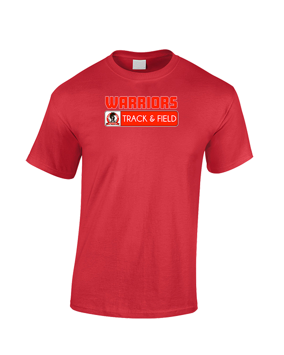 Black Hawk HS Track & Field Pennant - Cotton T-Shirt