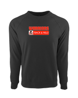 Black Hawk HS Track & Field Pennant - Crewneck Sweatshirt