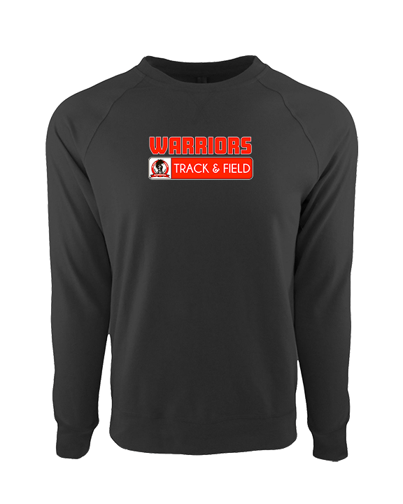 Black Hawk HS Track & Field Pennant - Crewneck Sweatshirt