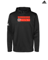 Black Hawk HS Track & Field Pennant - Mens Adidas Hoodie