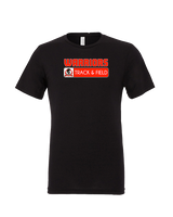 Black Hawk HS Track & Field Pennant - Tri-Blend Shirt