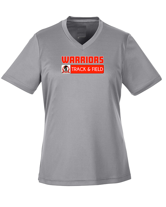 Black Hawk HS Track & Field Pennant - Womens Performance Shirt
