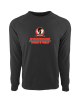 Black Hawk HS Track & Field Split - Crewneck Sweatshirt