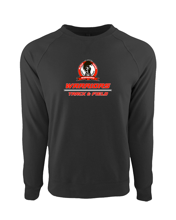 Black Hawk HS Track & Field Split - Crewneck Sweatshirt
