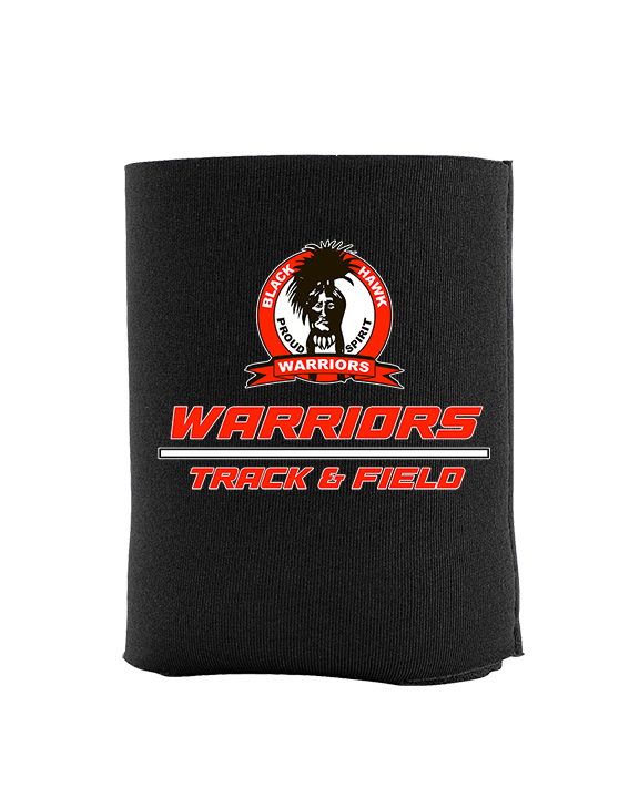 Black Hawk HS Track & Field Split - Koozie