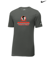 Black Hawk HS Track & Field Split - Mens Nike Cotton Poly Tee