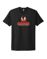 Black Hawk HS Track & Field Split - Mens Select Cotton T-Shirt