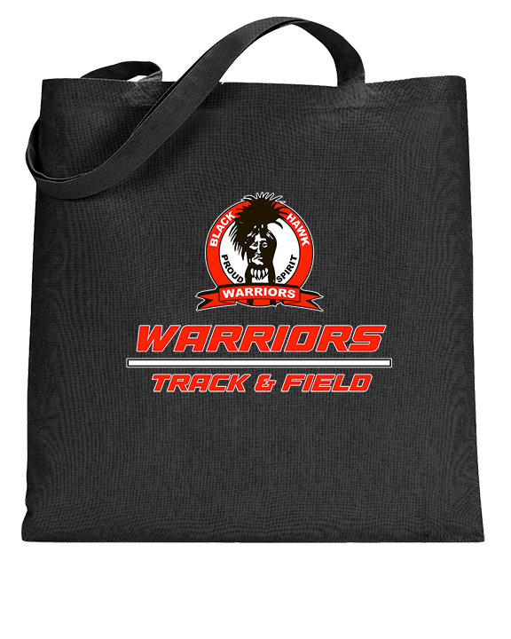Black Hawk HS Track & Field Split - Tote