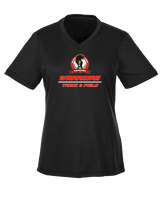 Black Hawk HS Track & Field Split - Womens Performance Shirt