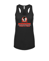 Black Hawk HS Track & Field Split - Womens Tank Top