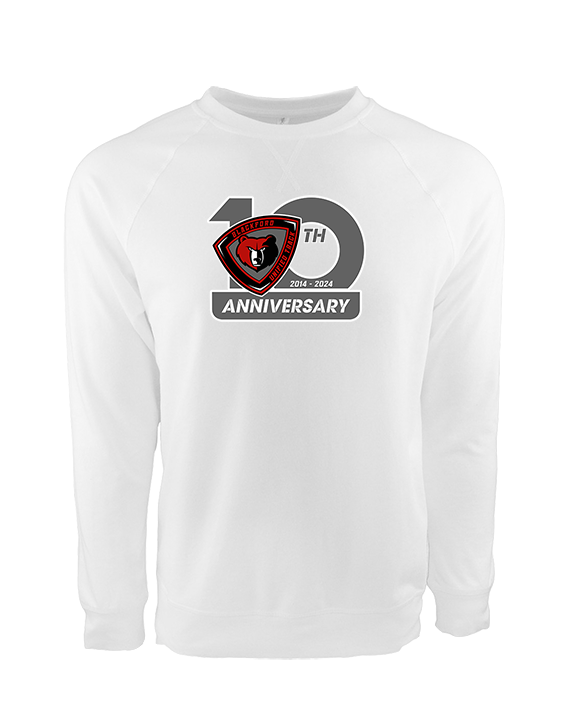 Blackford JR SR HS Athletics Logo 10th Anniversary - Crewneck Sweatshirt
