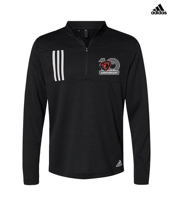 Blackford JR SR HS Athletics Logo 10th Anniversary - Mens Adidas Quarter Zip