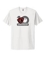 Blackford JR SR HS Athletics Logo 10th Anniversary - Mens Select Cotton T-Shirt