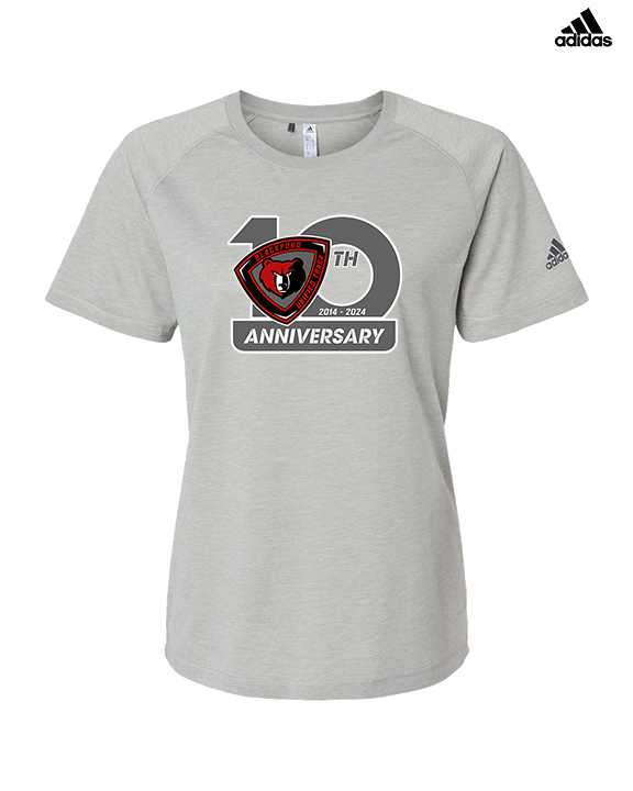 Blackford JR SR HS Athletics Logo 10th Anniversary - Womens Adidas Performance Shirt