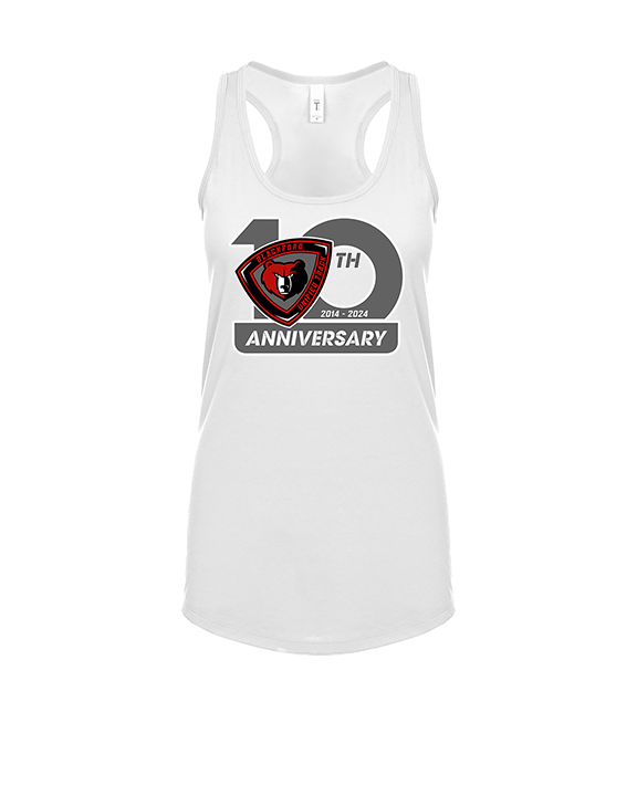 Blackford JR SR HS Athletics Logo 10th Anniversary - Womens Tank Top