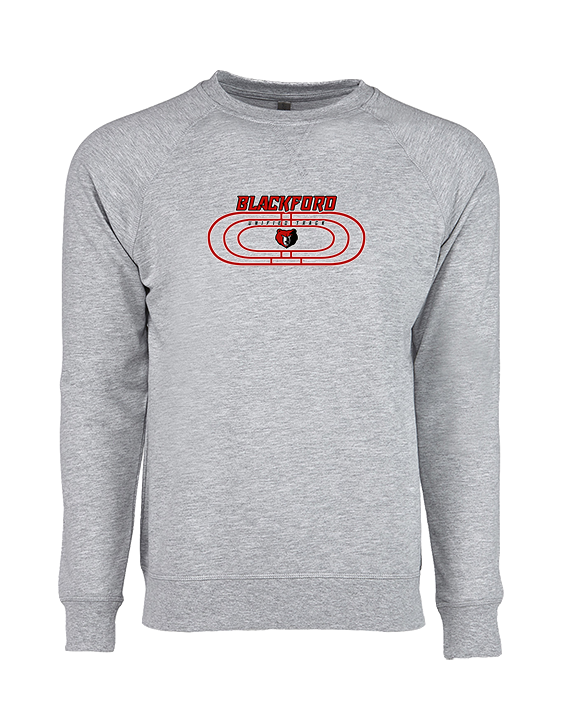Blackford JR SR HS Athletics Track - Crewneck Sweatshirt