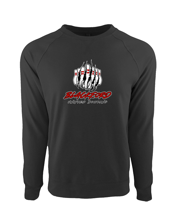 Blackford JR SR HS Athletics Unified Bowling Claw - Crewneck Sweatshirt