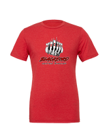 Blackford JR SR HS Athletics Unified Bowling Claw - Tri-Blend Shirt