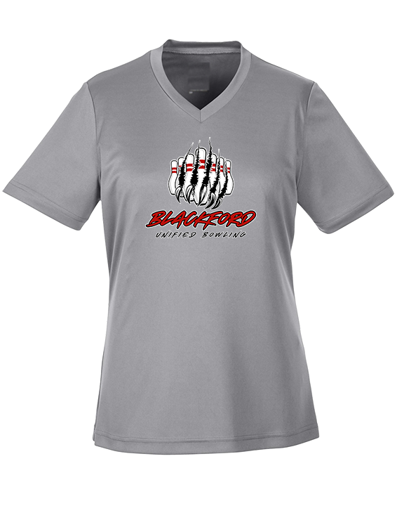 Blackford JR SR HS Athletics Unified Bowling Claw - Womens Performance Shirt