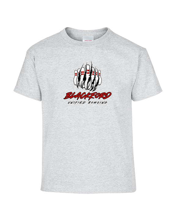 Blackford JR SR HS Athletics Unified Bowling Claw - Youth Shirt