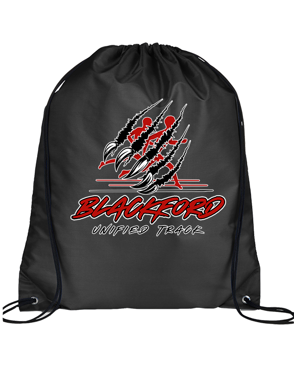 Blackford JR SR HS Athletics Unified Track Claw - Drawstring Bag