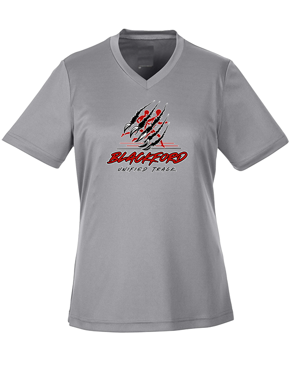 Blackford JR SR HS Athletics Unified Track Claw - Womens Performance Shirt