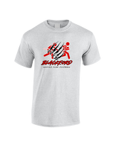 Blackford Jr Sr HS Athletics Unified Flag Claw - Cotton T-Shirt