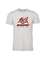 Blackford Jr Sr HS Athletics Unified Flag Claw - Tri-Blend Shirt