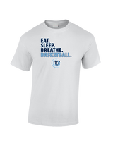 Blaine HS Basketball Eat Sleep Breathe - Cotton T-Shirt
