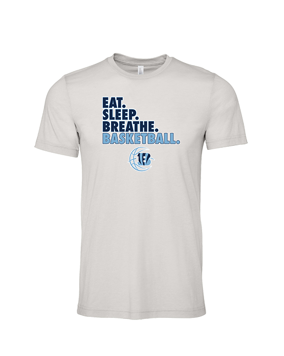 Blaine HS Basketball Eat Sleep Breathe - Tri-Blend Shirt