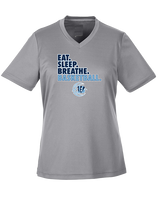 Blaine HS Basketball Eat Sleep Breathe - Womens Performance Shirt