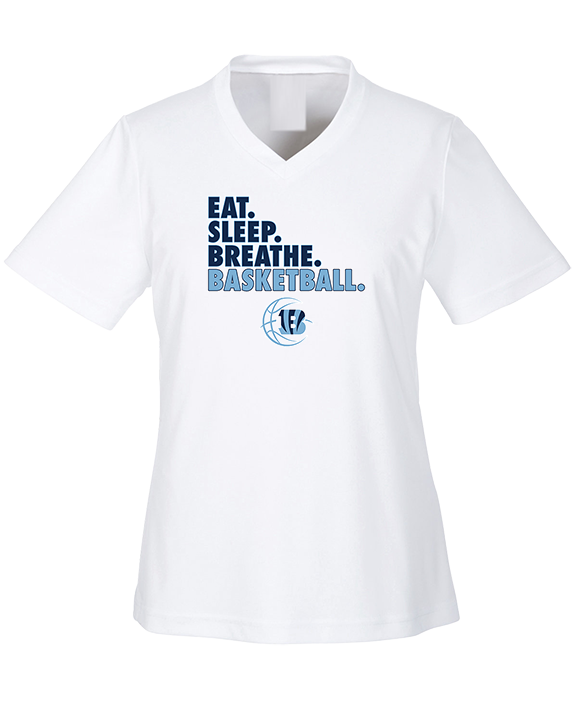 Blaine HS Basketball Eat Sleep Breathe - Womens Performance Shirt