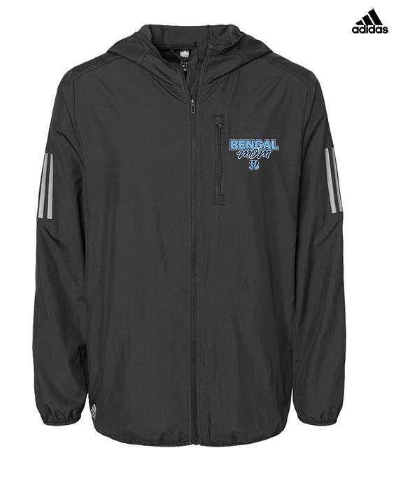 Blaine HS Basketball Mom - Mens Adidas Full Zip Jacket