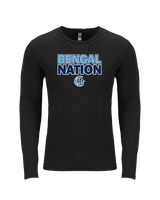 Blaine HS Basketball Nation - Tri-Blend Long Sleeve