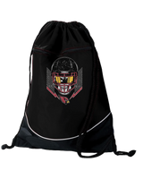 Plainfield Blast Skull - Drawstring Bag
