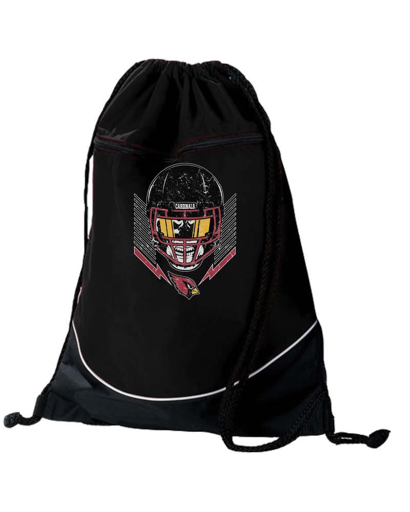 Plainfield Blast Skull - Drawstring Bag