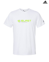 Blast Athletics Logo - Mens Adidas Performance Shirt