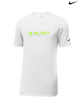 Blast Athletics Logo - Mens Nike Cotton Poly Tee