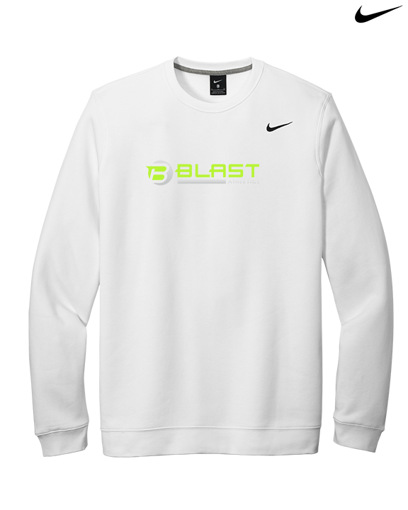 Blast Athletics Logo - Mens Nike Crewneck