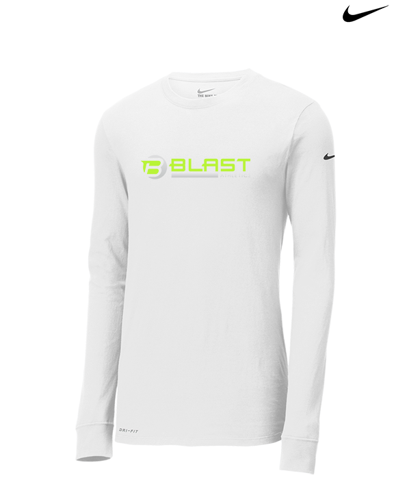 Blast Athletics Logo - Mens Nike Longsleeve