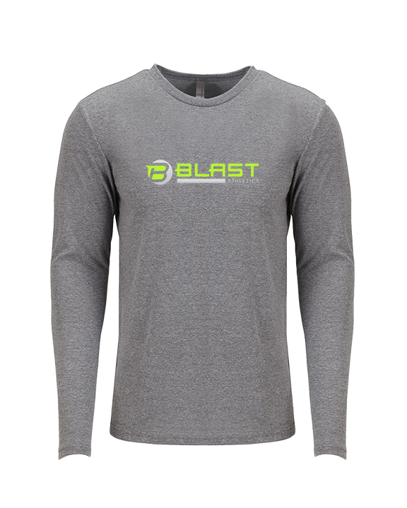 Blast Athletics Logo - Tri-Blend Long Sleeve
