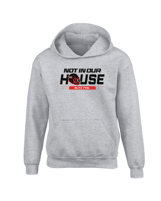 Chicago Blitz Not In Our House - Youth Hoodie