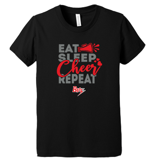 Chicago Blitz Eat, Sleep, Cheer - Youth T-Shirt