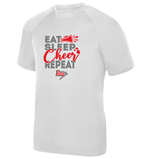 Chicago Blitz Eat, Sleep, Cheer - Youth Performance T-Shirt