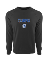 Tremper HS Girls Basketball Block - Crewneck Sweatshirt