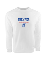 Tremper HS Girls Basketball Block - Crewneck Sweatshirt