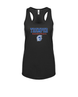 Tremper HS Girls Basketball Block - Womens Tank Top